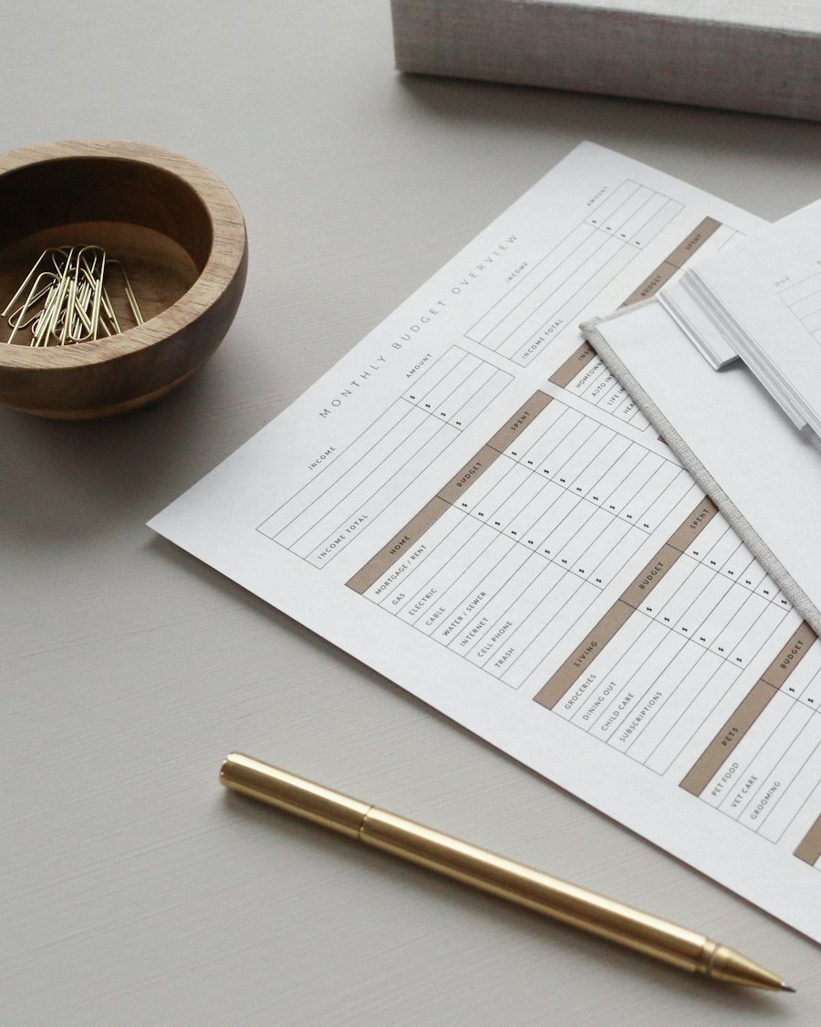 Scoping documents and rules of engagement on a desk